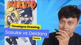 Sasuke VS Deidara