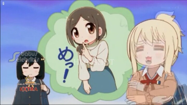 Nijiyon Animation Season 2 Episode 04 - Pai dan Shiori pulang dari Sekolah saya mau SuperMarket