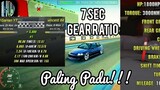 7sec EK9 1800HP (AWD) Gearbox Setting Tutorial | Gear Ratio | CAR PARKING MULTIPLAYER MALAYSIA