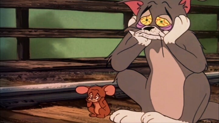 Chẳng ai thương Tom bằng Jerry. Cảm động quá