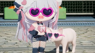 【Li An】Two pigs 🐷walk side by side, how can you tell I am Li An😎