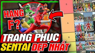 SUPER SENTAI: Xếp Hạng Trang Phục - Siêu Nhân Nào Đẹp Nhất? | meXINE