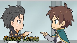 Kazuma y Subaru | Español Latino FD - Isekai Quartet