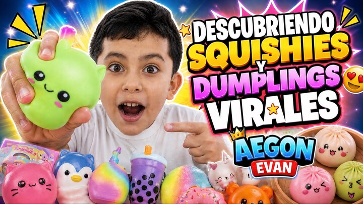Descubriendo squishies y dumplings Mexico