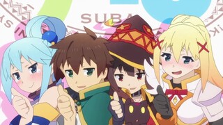 Animasi|Kompilasi Adegan Terkenal Lucu "KonoSuba"