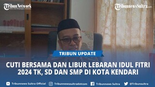 Cuti bersama dan Libur Lebaran Idul Fitri 2024 TK, SD dan SMP di Kota Kendari