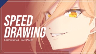 【Speed Drawing】Cece Power Imlekan !!