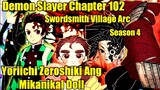 YORIICHI ZEROSHIKI Ang MIKANIKAL doll Demon Slayer Chapter 102 Tagalog Review