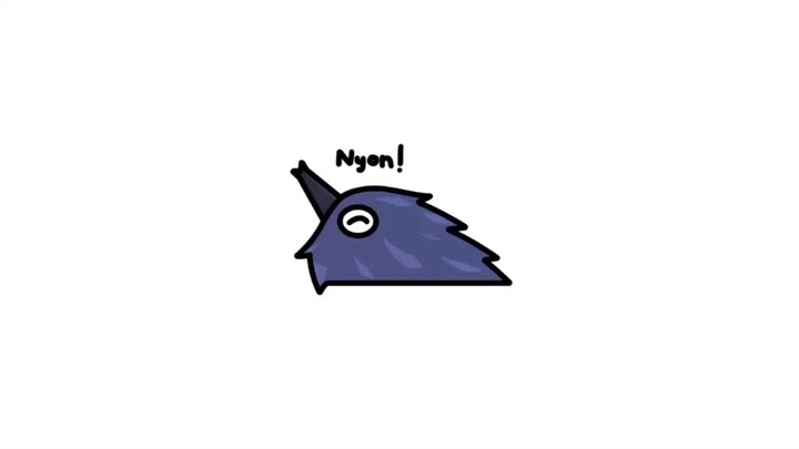 Fanart Kaw Kaw dari Deltarune 🐦
