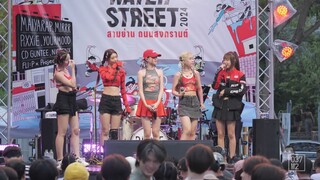 Wizzle @ Samyan Water Street 2024, ถนนสามย่าน - บรรทัดทอง [Full Fancam 4K 60p] 240414