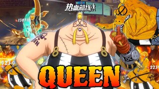 QUEEN FULL SKILL GAMEPLAY!! - ONE PIECE FIGHTING PATH