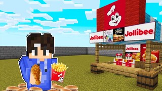 Kumain kami sa JOLLIBEE sa Minecraft PE