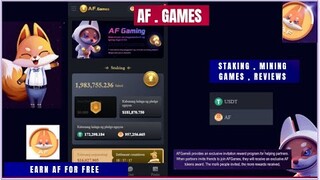 A.F Games | Stake , Mine , Game Review ( tagalog )