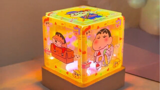 Tolong~ Lampu malam yang dibuat dengan Crayon Shin-chan keren sekali! !