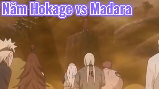 Năm Hokage vs Madara