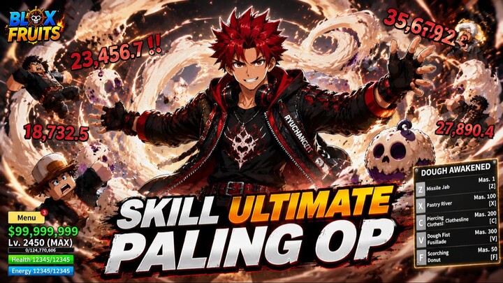 Skill Ultimate Dough Awakening Paling OP! - Dou Fishpu Silet Blox Fruit