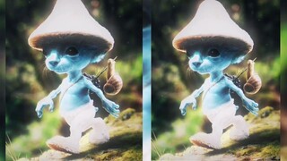 Isi beranda SW dan FB saya kemarin (Smurf Cat Meme)