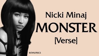 monster Nicki verse