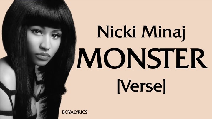 monster Nicki verse