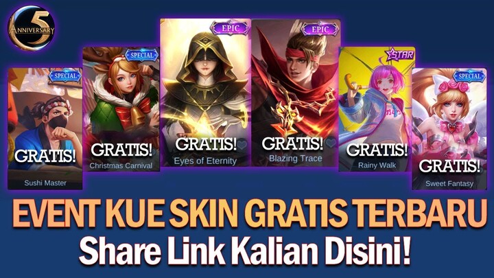 CARA DAPAT SKIN EPIC LUNOX GRATIS DI EVENT KUE MOBILE LEGENDS 2021! - EVENT SKIN GRATIS TERBARU 2021