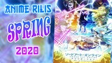 Jadwal Rilis Anime Spring 2020