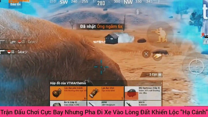 Đấu chơi cực bay nhưng pha đi xe vào lòng