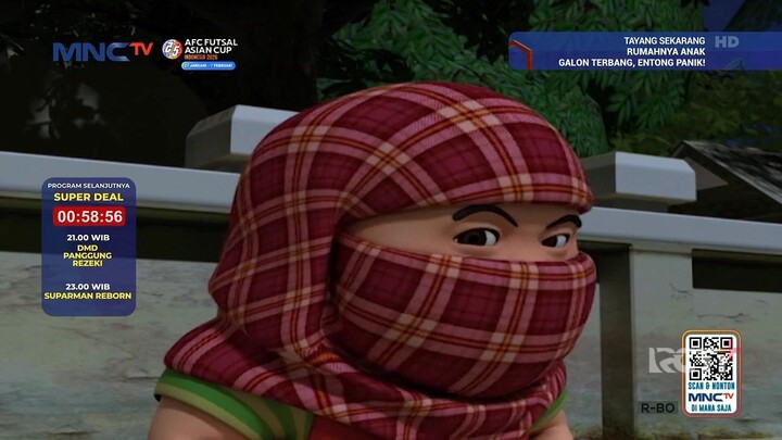 Ninja Kikuk | Entong Animasi MNCTV