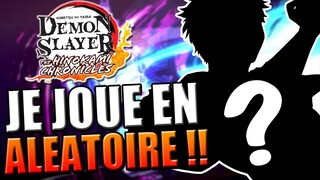 JE JOUE DES PERSOS ALÉATOIRES SUR DEMON SLAYER HINOKAMI CHRONICLES !