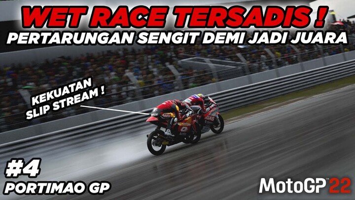 Menegangkan ! Race Kali ini Bener Bener Diluar Dugaan 🔥 Live Gameplay Career MotoGP ™ 22  Ep 4