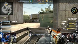 Olofmeister vẩy AWP clutch không tưởng - fnatic vs Luminosity #CSGO #game