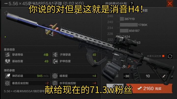 คุณพูดถูก แต่นี่แหละคือ H4 เวอร์ชันไม่มีเสียง! ขอมอบให้กับแฟนๆ 713,000 คนในตอนนี้!