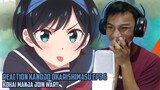 KOHAI MANJA NGESELIN!! - REACTION KANOJO OKARISHIMASU EPS 6 INDONESIA