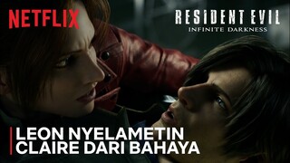 MOMEN KE-UWU-AN LEON DAN CLAIRE | RESIDENT EVIL: Infinite Darkness | Clip