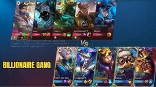 CUSTOM 5V5 NG BILLIONAIRE GANG SA MOBILE LEGENDS(SUPER LAUGH TRIP) | ML GAMEPLAY