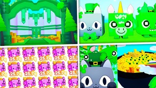 JAK ZDOBYĆ NAJLEPSZE PETY i ❓ZROBIĆ SZYBKO QUESTY❓ w 🍀ST PATRYK UPDATE🍀 w PET SIMULATOR X | ROBLOX