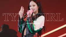 JENNIE latest straight shot Typa Girl 221016 Seoul concert nothing