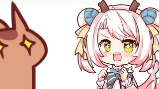 [Ji Xi Crab and Chinchilla Candy] Kick the mouse away and we are a family&The concentration of blue 