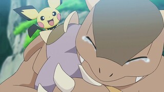 Pokémon丨Little Pichu couldn't bear the hard work of the marsupial mother, so she decided to leave an