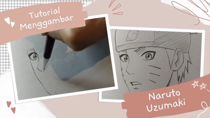 Menggambar Uzumaki Naruto