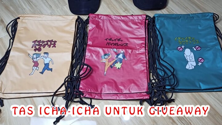 UNBOXING TAS LUCU ICHA-ICHA UNTUK PARA SUBSCRIBER
