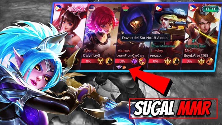 KARINA v.s. 4 MARKSMAN + SUGAL MMR. WHO WOULD WIN? | KARINA GAMEPLAY 2022 | MLBB