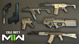 All Modern Warfare 2 Weapons Origins, Real Names, Inspect Animations and MORE