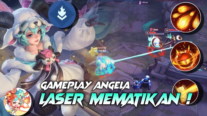 Angela || Waspada Laser Yang Mematikan Dari Hero Ini ! - Honor Of Kings