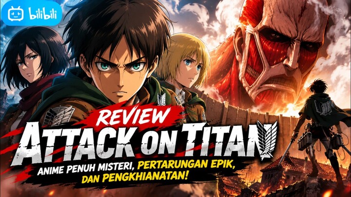 Attack on Titan: Anime Penuh Misteri, Pertarungan Epik, dan Pengkhianatan! 🔥