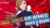 Suara Mbak Kugisaki Jepang X Melissa |MLBB X JJK