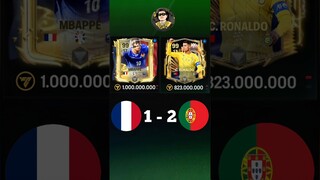 PORTUGAL VS FRANCE IN FC MOBILE 24 #fcmobile #fifa  #football #fc24 #fcmobile24 #fifa