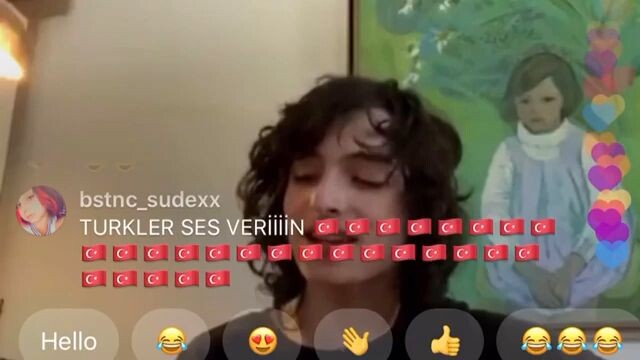 Finn Wolfhard singing SAY IT AIN'T SO by CALPURNIA (live on Instagram)