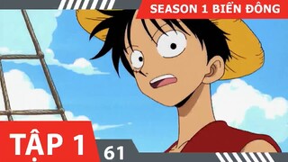 Review đảo hải tặc - one piece tập 1-2-3-4