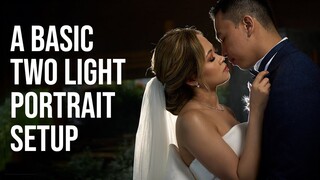 A Quick and Simple On Location TWO Light Portrait Setup