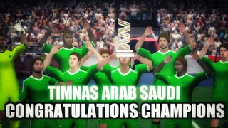 NICE TRY TIMNAS INDONESIA RUNNER UP ! CONGRATULATION TIMNAS ARAB SAUDI CHAMPIONS !!!